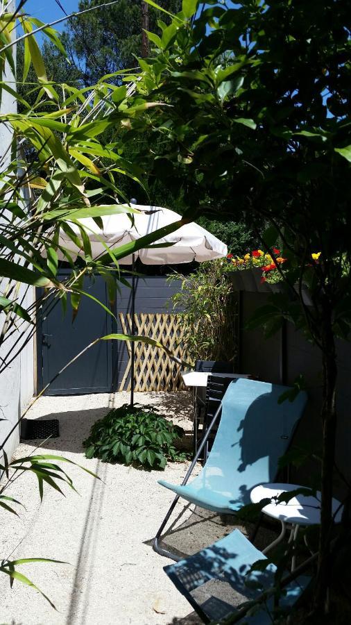 Studio Charmant Et Calme Villeneuve Les Avignon Entree Et Cour Independantes Climatisation Piscine Parking Exteriér fotografie