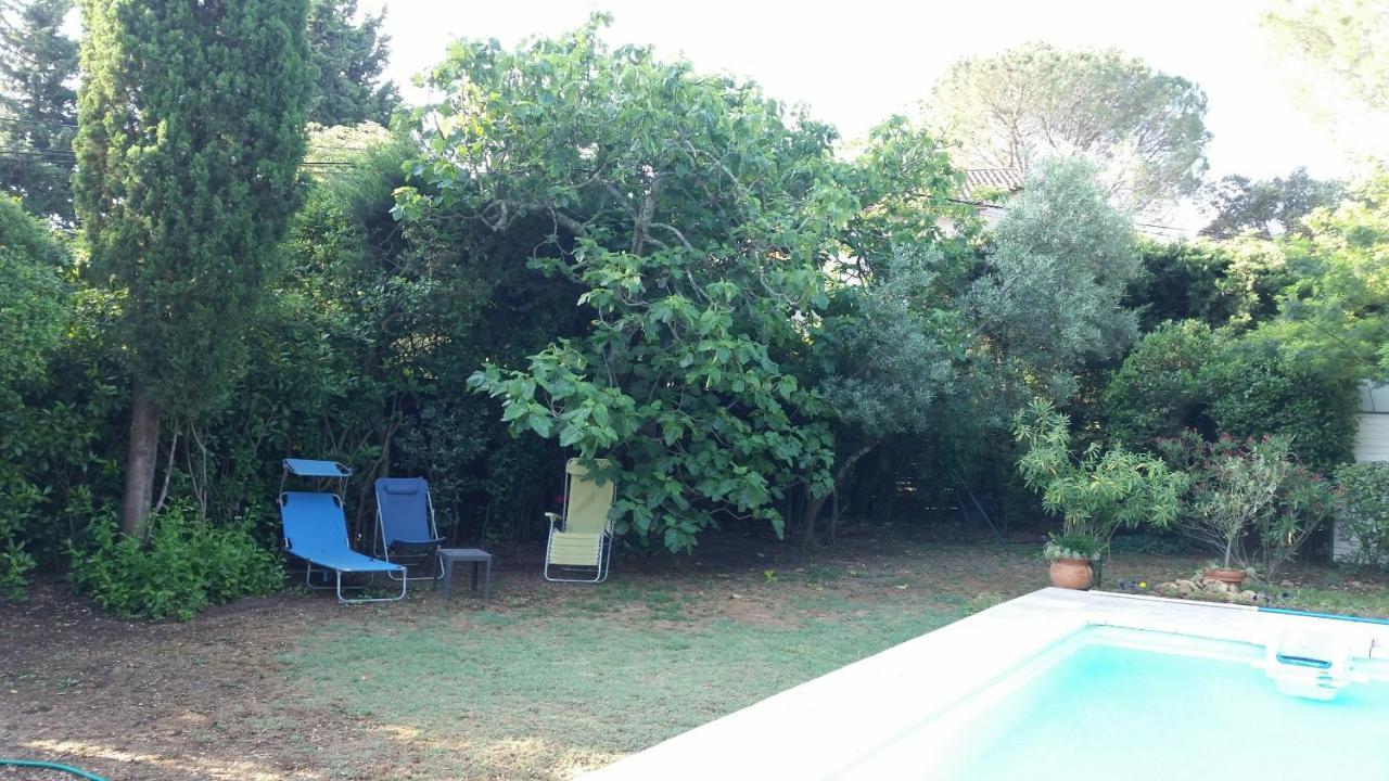 Studio Charmant Et Calme Villeneuve Les Avignon Entree Et Cour Independantes Climatisation Piscine Parking Exteriér fotografie